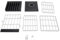 Smartphone Stand Holders, Classroom Home Table Office Storage Gadget, Mobile Phone with Timer Home Table Office Storage Gadget (Black and Grey)