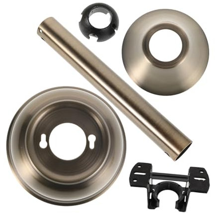 IMIKEYA Kit De Techo Inclinado Montaje De Soporte Para Ventilador Equilibrio y Nivelación Acero Inoxidable