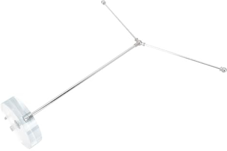 NUOBESTY Base de Drapeau Verre Y Type pour Bureau Support Stable et Léger pour Drapeaux Décoratifs Accessoire Pratique pour Table de Réunion et Mobilier de Bureau