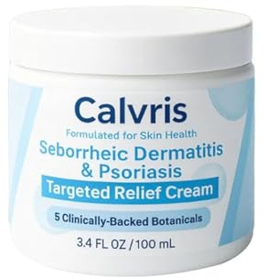 Calvris Kopfhaut-Entlastungsbalsam, Bart-Regenerationscreme, schnell beruhigende Kopfhaut-Entlastungscreme, Feuchtigkeitscreme, Pflege für juckende und trockene Haut (1pc)
