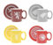 SD toys SDTHBO27833 Emblemas Y Lemas Tazas, Multicolor