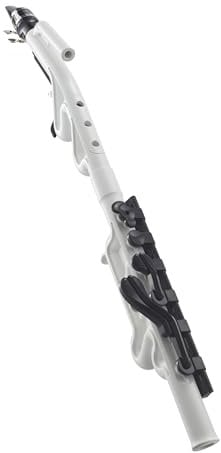 YVS-120 Venova Alto - Instrument à vent de loisir avec étui de transport, anche, bec et mode d'emploi, blanc
