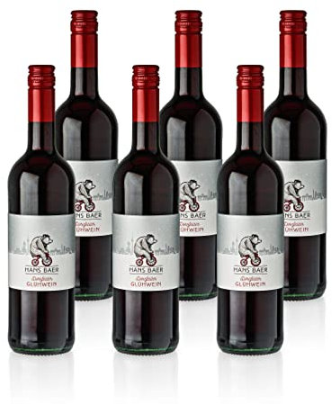 Hans Baer - Dornfelder Glühwein aus deutschem Rotwein (6x 0,75L)