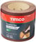 TIMCO 60 Grit Sandpaper Roll - Red - 115mm x 10m