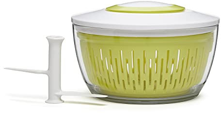Chef'n 5273477 Salad Chopper and Spinner, Plastic, Green