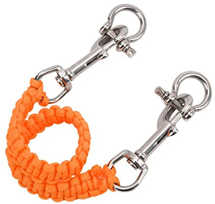 VGEBY Diving Camera Rope, Underwater Camera Lanyard Strap(Orange) Diving Water Sports