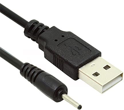 xiwai 2pcs / Lot 1.5m USB 2.0 Typ-A Stecker auf 5V DC 2.0x0.7mm DC Power Rundstecker Kabel 24AWG