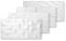 MARBET DESIGN 3D Wandpaneele Styropor Paneele weiß 96x48x3cm Wandverkleidung Wärmedämmung (5,53m², PD-4) Wand und Deckenpaneele Verkleidungen modern