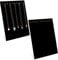 BELLE VOUS 2er Pack Schmuckständer Schwarz Samt für Ketten Aufbewahrung - Jewelry Organizer mit 10 Haken - Kettenständer Schmuck Organizers für Halsketten, Ohrringe & Andere Accessoires