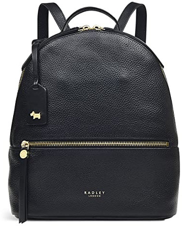 RADLEY Backpack Medium Leather Womens Fountain Road (Black)