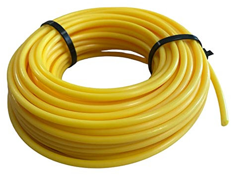 Filo in Nylon per Decespugliatore Universale Profilo Tondo Quadro e Stella (Filo Tondo, 2 mm x 15 metri)