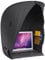 RitzGear Laptop Sun Shade | Portable Compact Anti-Glare Screen Hood, Tent & Carry Case for 17” Computer, Tablet & Smartphone | Light Reflective Shield & Waterproof Privacy Cover for Working Outside
