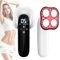 Yofuly 3 in 1 Radiofrequenz Cellulite-Entferner Massagegerät, Ultraschall Körper Massage, Handgerät EMS Massager mit Rote LED, RF Massage für Arm, Taille, Bein, Hüfte und Bauch