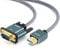 SLDXIAN HDMI auf VGA Kabel, HDMI zu VGA Kabel (Stecker auf Stecker) 1080P Vergoldet & Aluminiumschale Konverter Nylon geflochten Kompatibel für Desktop, Laptop, PC, Monitor, Projektor, HDTV (5M)