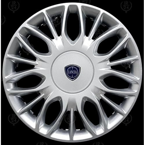 Kit di 4 copricerchi adattabili - per LANCIA YPSILON modello 2016 - diametro 15 - non originali