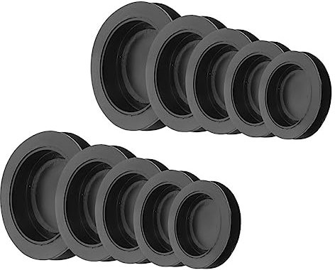 VICASKY 10stücke Gummistopper Für Sparschwein Sparschweinbodenabdeckungen Gummi-sparschweinstöpsel Runde Stecker Für Sparschweinbodendeckel