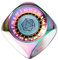 Omni Würfel von Unique Dice 15 in 1 Design Polyedrischer Big Metal D6 Würfel für D&D Dungeons and Dragons D4 D6 D8 D10 D12 D20 D100 DND (Iridescence)