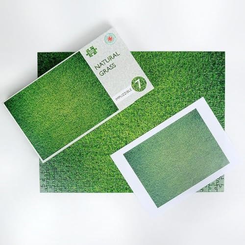 500 Piece Jigsaw Puzzle - Impuzzible - 50cm x 38cm - Hardest Jigsaw Puzzle For Adults And Teens, Funny Gift, Challenging Puzzle (Natural Grass)