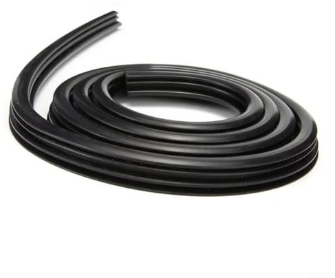 Schwarzer Gummi-Dichtungsstreifen für Kühlschrank, Ringdichtung, Kühler-Zubehör, 1,83 m