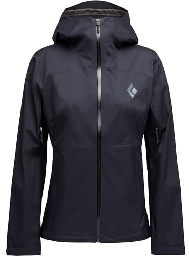 Black Diamond Damen Fineline Stretch Shell Jacke, black, L