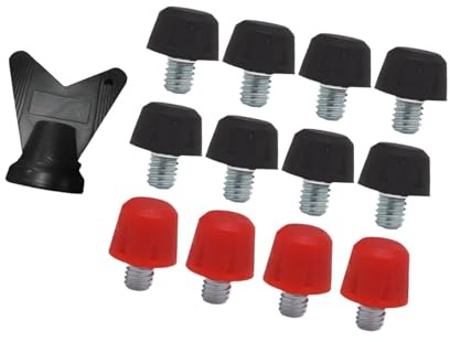 Perfeclan 12pcs Fußballschuhspikes Fußballstiefel Stollen Männer Frauen Anti -Rugby -Schuhe Stentschuhe Accessoires für Innensportarten