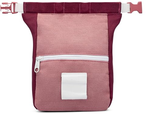 OSO Supply Co Kulshan Bouldereimer, große Kreide-Tasche zum Klettern, Kreidetopf mit magnetischem Roll-Down-Verschluss, Bürstenschlaufe, Reißverschlusstaschen für Kletterer