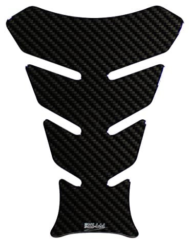 BIKE-label Tankpad 3D Carbon Schwarz Optik gedruckt universell für Motorrad Tanks X507750