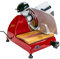 Berkel Red Line 250 | Allesschneider/Aufschnittmachine | rot | + handgefertigtes Fassholzbrett aus alten Weinfässern (Eiche) | VK:1148,-€