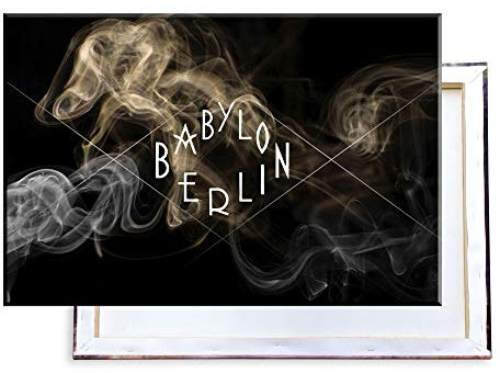 Unified Distribution Babylon Berlin - 100x70 cm Kunstdruck auf Leinwand • erstklassige Druckqualität • Dekoration • Wandbild
