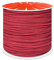 Anawakia Cordino in nylon, 100 m x 0,8 mm, in nylon, per lavori a maglia, per collane, gioielli fai da te (rosso scuro)