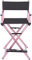 FGHDFH Professionelle Make-Up Artist Stuhl Faltbar Aluminium Regisseure Stuhl Makeup Chair Für Kunden Mit Fußstütze Outdoor Camping Stuhl Heavy Duty 300 Lbs, Für Studio Schauspieler Personal,E