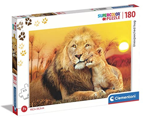 Puzzle 180 pièces : câlin inattendu
