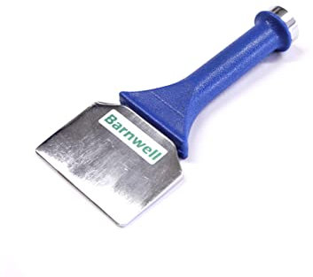 Barnwell 90mm 3 1/2'' Carpet Stairs Metal Bolster with Tough Durable Handle Fitting