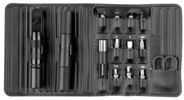 Topeak Ratchet N Roll Elite Ratschenwerkzeug-Set, Silber/schwarz, Einheitsgröße