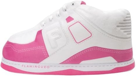 Flamingueo Pantofole Sneakers - Ciabatte Unisex Invernali, Antiscivolo, Divertenti e Calde - Taglia Unica