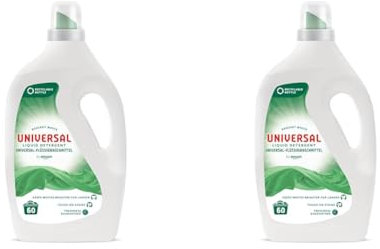 by Amazon Détergent liquide universel, 60 lavages (Lot de 2)