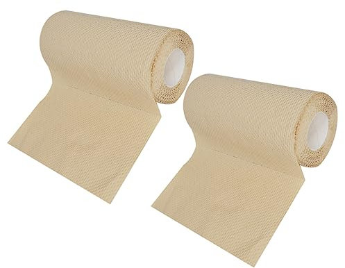 Alipis Toallas De Papel Absorbente De Aceite De Cocina y Papel Para Limpiarse Las Manos, Rollos De 85 Hojas Gruesas, Pulpa Ecológica Biodegradable, Uso Doméstico y Hotelero, Paquete De 2 Rollos