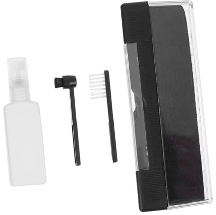 Gadpiparty 1satz Reinigungsset Für Vinyl-schallplatten Reinigungsbürste Für Cd-Player Und Albumpflege Inklusive Reinigungsflüssigkeit Langlebig Schallplattenpflege