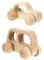 ifundom 2St hält Auto Teething Toys Sensory Toys Pädagogisches Spielzeug für Babys Push Auto Kinderauto Kleinkindspielzeug Schiebespielzeug aus Holz Beißspielzeug