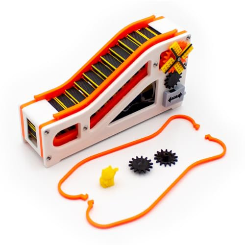 LeTkingok Mini Scala Mobile Elettrica, Dispositivo per Esperimenti Scientifici Modello Scala Mobile Fai-Da-Te con Stampa 3D Senza Fili