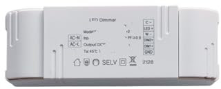 Faretto LED 0/1-10V dimmerabile e driver a colori Smart Downlight alimentatore (colore: 0-10V 9-40V 250MA)