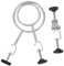 VILLFUL 3pcs Flask Clamp Small Iron Stands for Photographic Apparatus Laboratory Support Stand Clamps Measuring Beaker Burner Stand Beakers Test Tube Clamp Science Beaker Funnel Stand