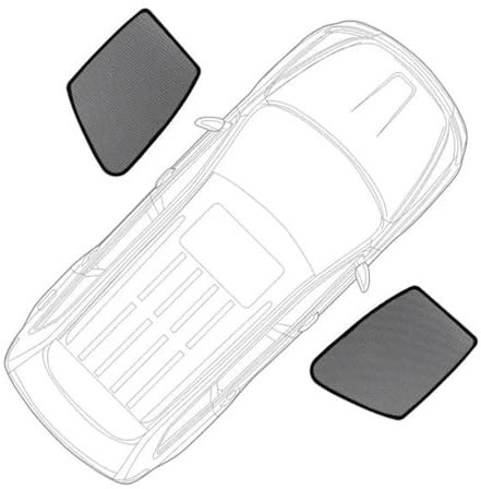 Auto Sonnenschutz Für N&issan Für Patrol Y62 2015-2024 Autovorhangfenster Sonnenschutzabdeckungen Magnetischer Sonnenschutz Visier Solar Autozubehör(2PCS Front Window)