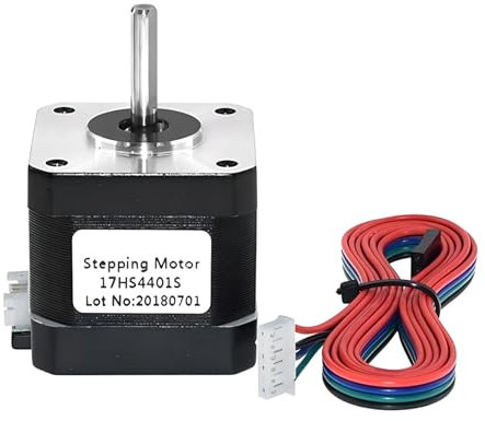 SELVFZ 17HS4401S NEMA17 42 Stepper Motor Zwei Phasen-4-Draht Hybride Schrittmotor Für Drucker Und Überwachungsausrüstung