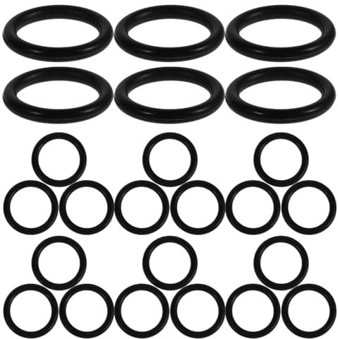 Toyvian 100 Stück Teiliges O ring Ventildichtungsset Ersatz für Bubbler Ventil Dichtungen Auslaufsicher Vielseitig Kompatibel für Getränkespender Pumpen Zuhause und Gewerbe