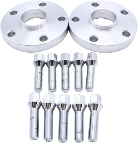 TAKPART 20 mm VW AUDI 5x112 nabenzentrierte Spurverbreiterungen, 57,1 Bohrung mit 10 Schrauben