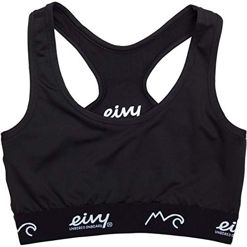 Eivy Damen Shorty Sport-BH, schwarz, XS EU