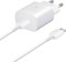 Acce2S - Caricabatterie USB Originale 1,5 A + Cavo USB-C per Samsung Galaxy A51, A80, A20e, A70, A50, A40, A9 (18), A8 2018, A7 2017, A5 2017, A3 2017
