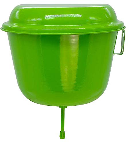 OLYMP Wasserspender 6 Liter aus Aluminium, (Grün), H - 25 cm, D - 28 cm; Rukomojnik, Umivalnik, Aluminium, Дачный Рукомойник