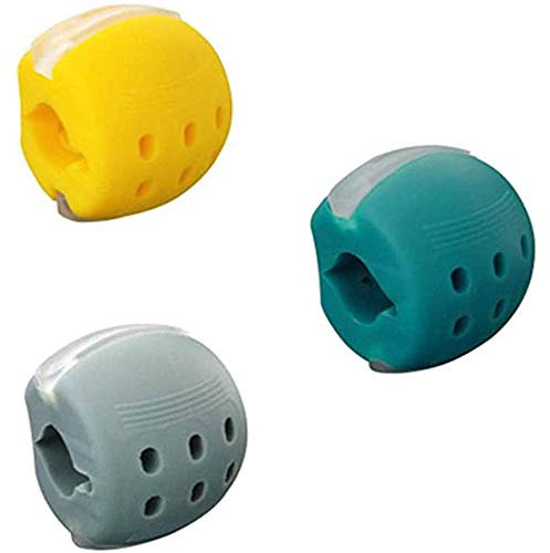 Jaw Exerciser，Jawline Shaper Facial Toner Chin Exerciser